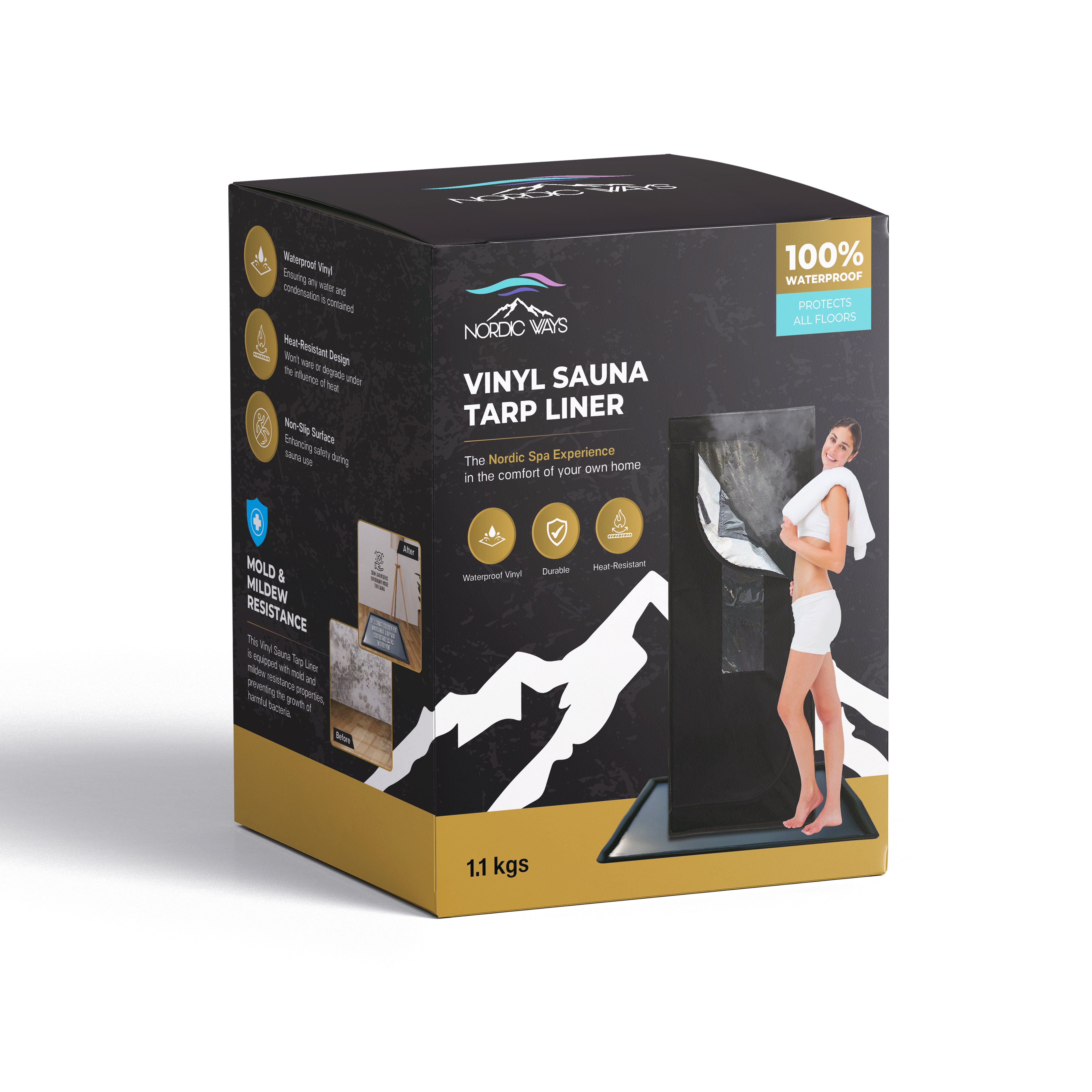 sauna tarp Portable Sauna Tarp Liner