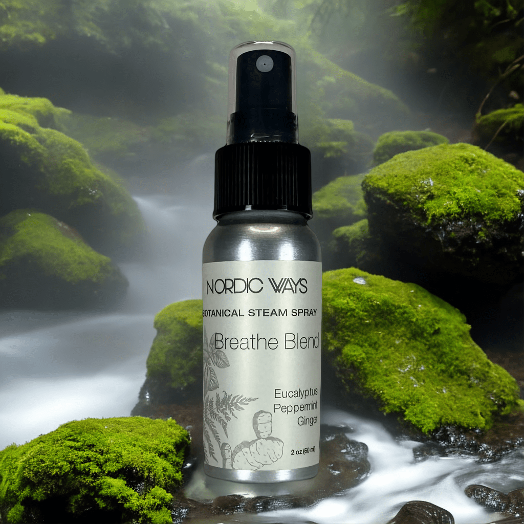 Botanical Steam Spray: Breathe Blend Nordic Ways 