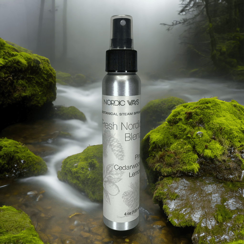 Botanical Steam Spray: Fresh Nordic Blend Nordic Ways 