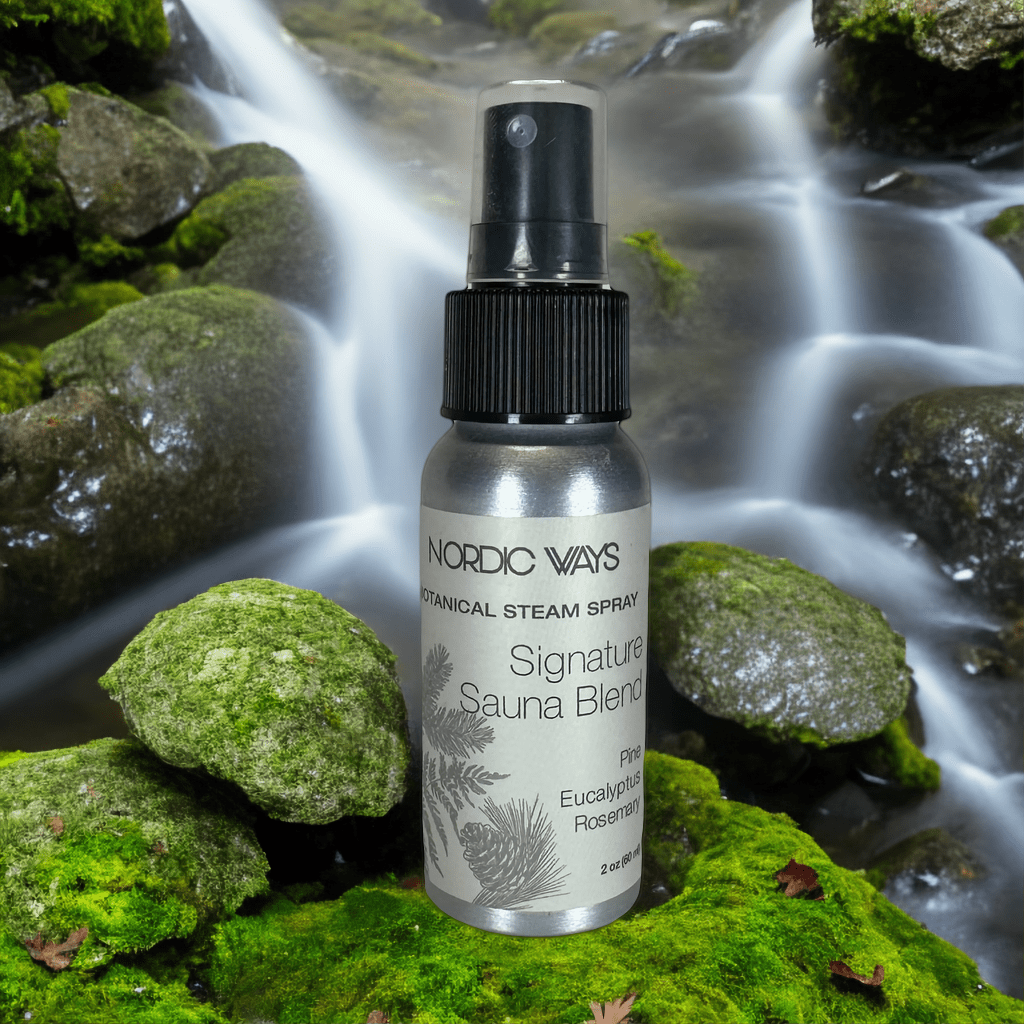 Botanical Steam Spray: Signature Sauna Blend Nordic Ways 